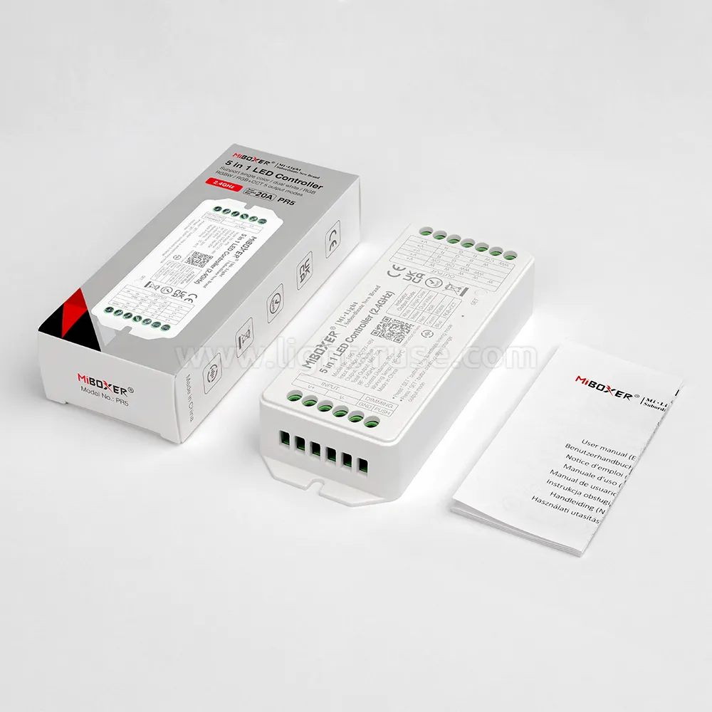 MiBoxer PR5 2.4GHz LED контролер 10A на канал