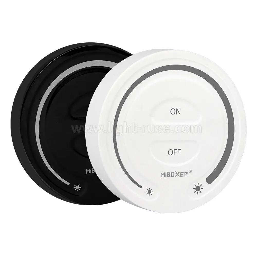 MiBoxer FUT087 тъч димер за LED осветление в бял и черен цвят