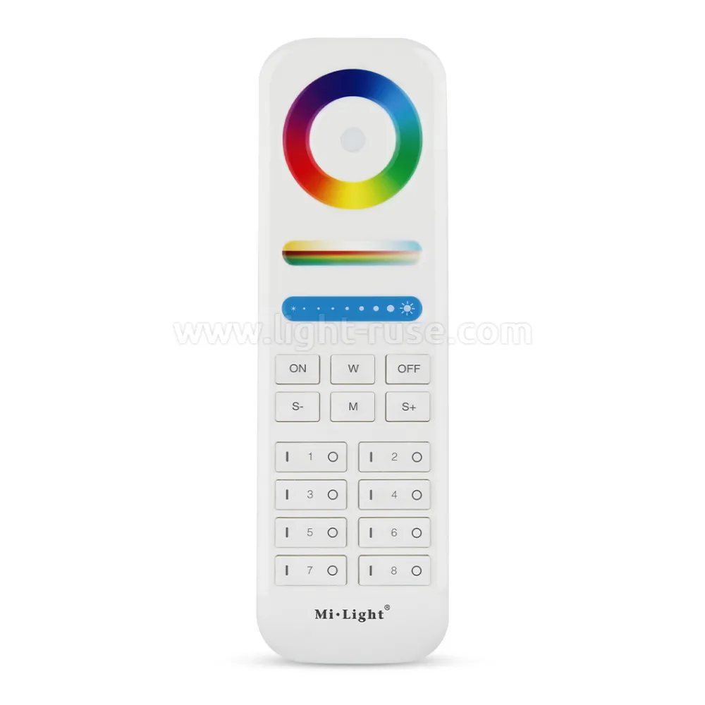 MiBoxer FUT089 8-зоново RGB+CCT дистанционно управление